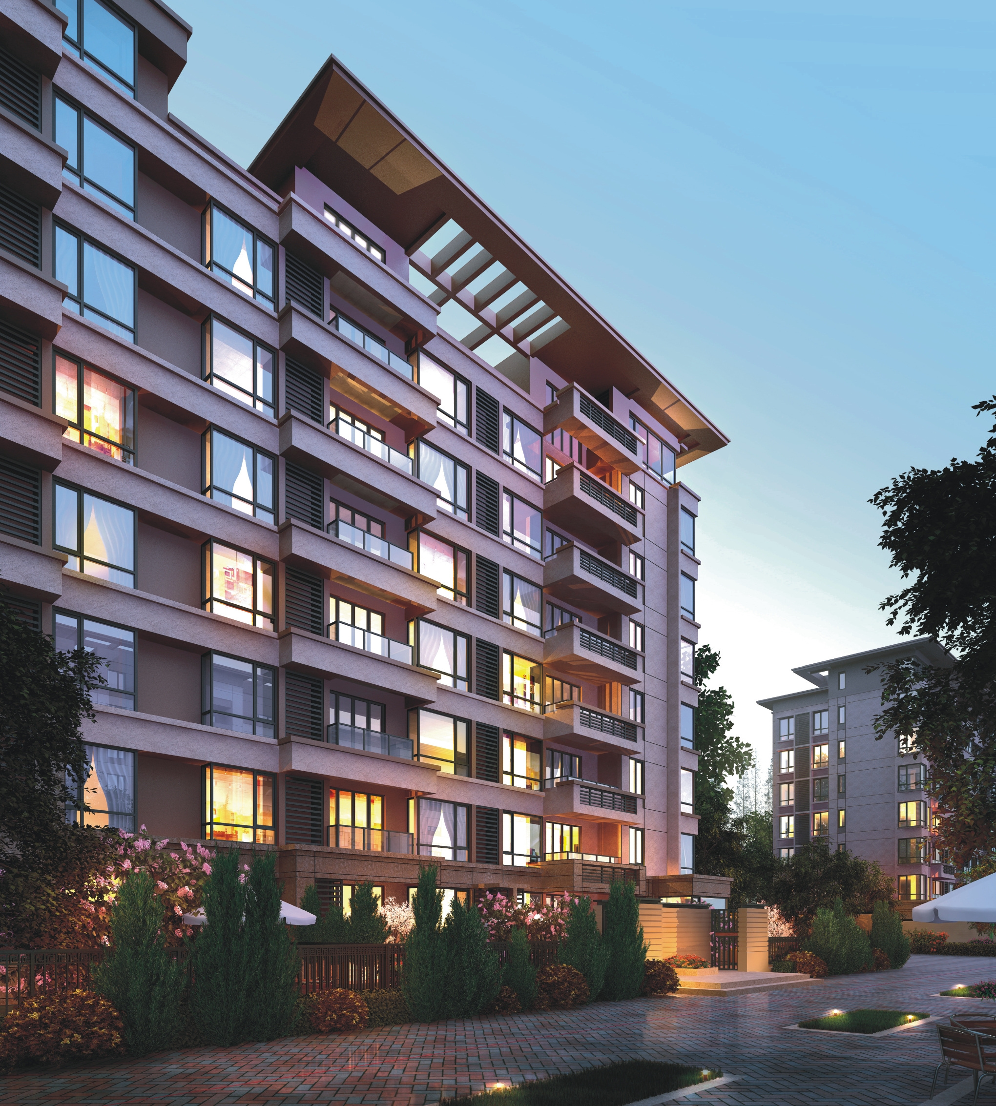 万科金域东郡西临大明宫文化旅游区,东接浐灞生态区,据守港务区,城北