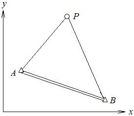  p data-id="go03pmmggs">"角度前方交会"是通过观测角a和角b求出点p