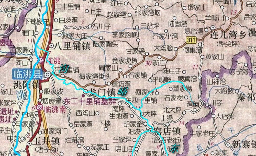  p data-id="tkczu4ekheuu">东峪沟,《渭源县志》也称滥水,庆坪河