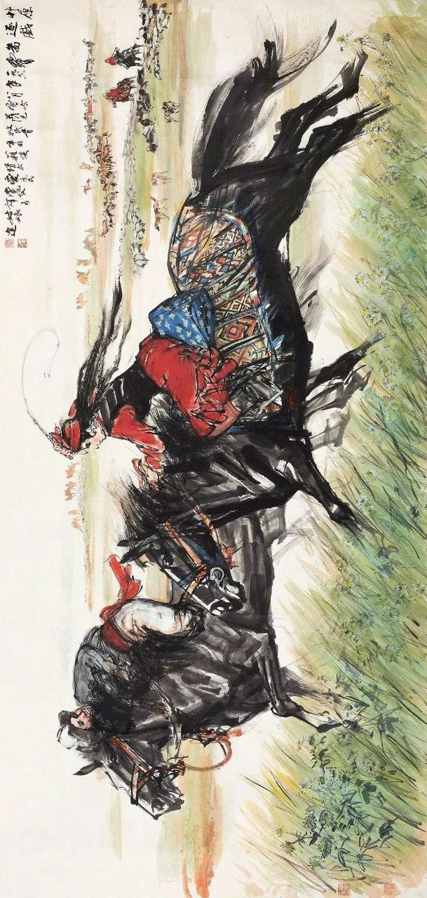 人有多高，画有多高——黄胄，永恒的艺术丰碑_百科TA说