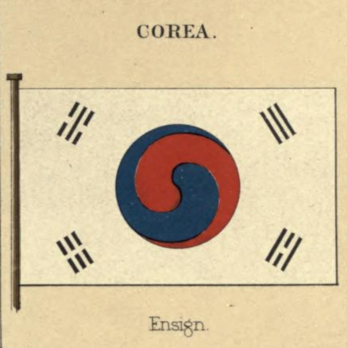  p>大韩民国国旗通称太极旗( a target="_blank" href="/item/韩语