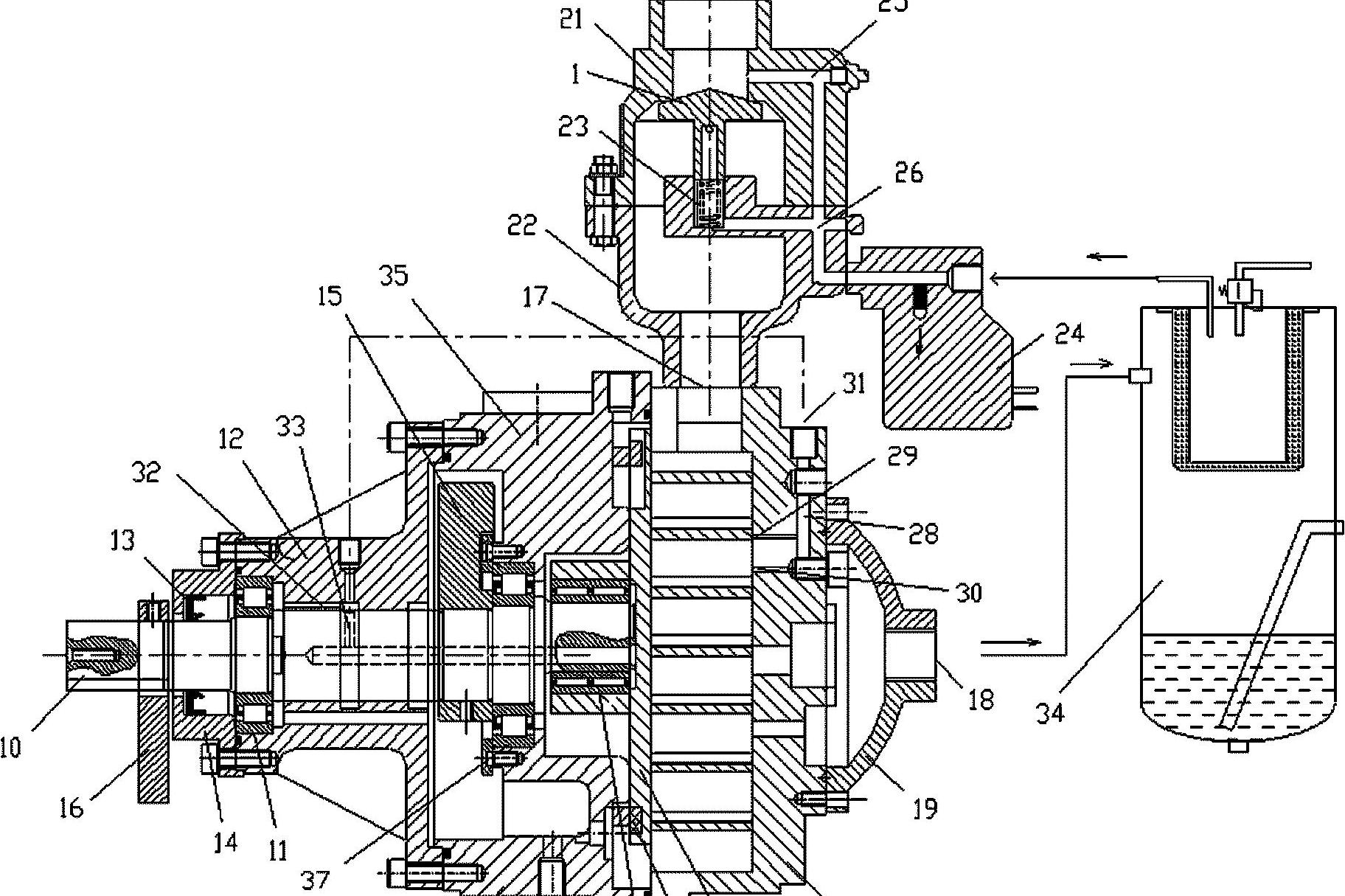 一种涡旋式空气压缩机