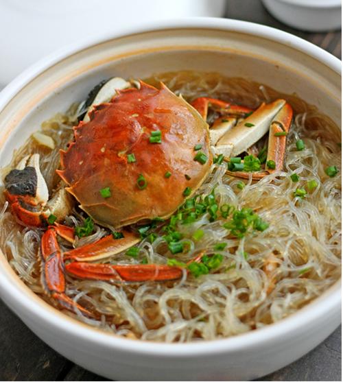螃蟹冬粉煲