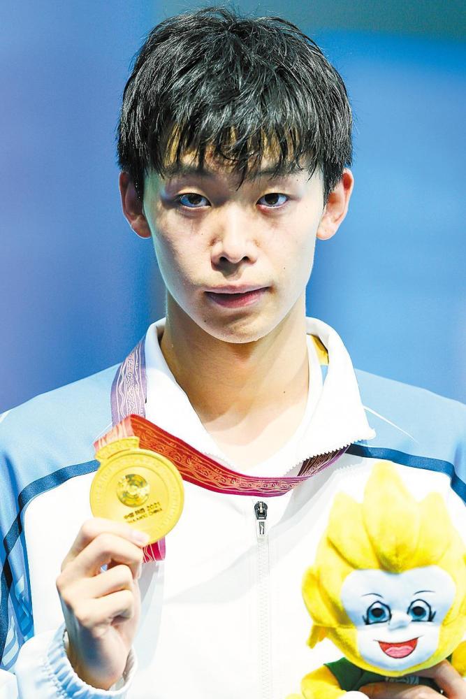 张子扬（2001年出生的中国游泳运动员）_百度百科