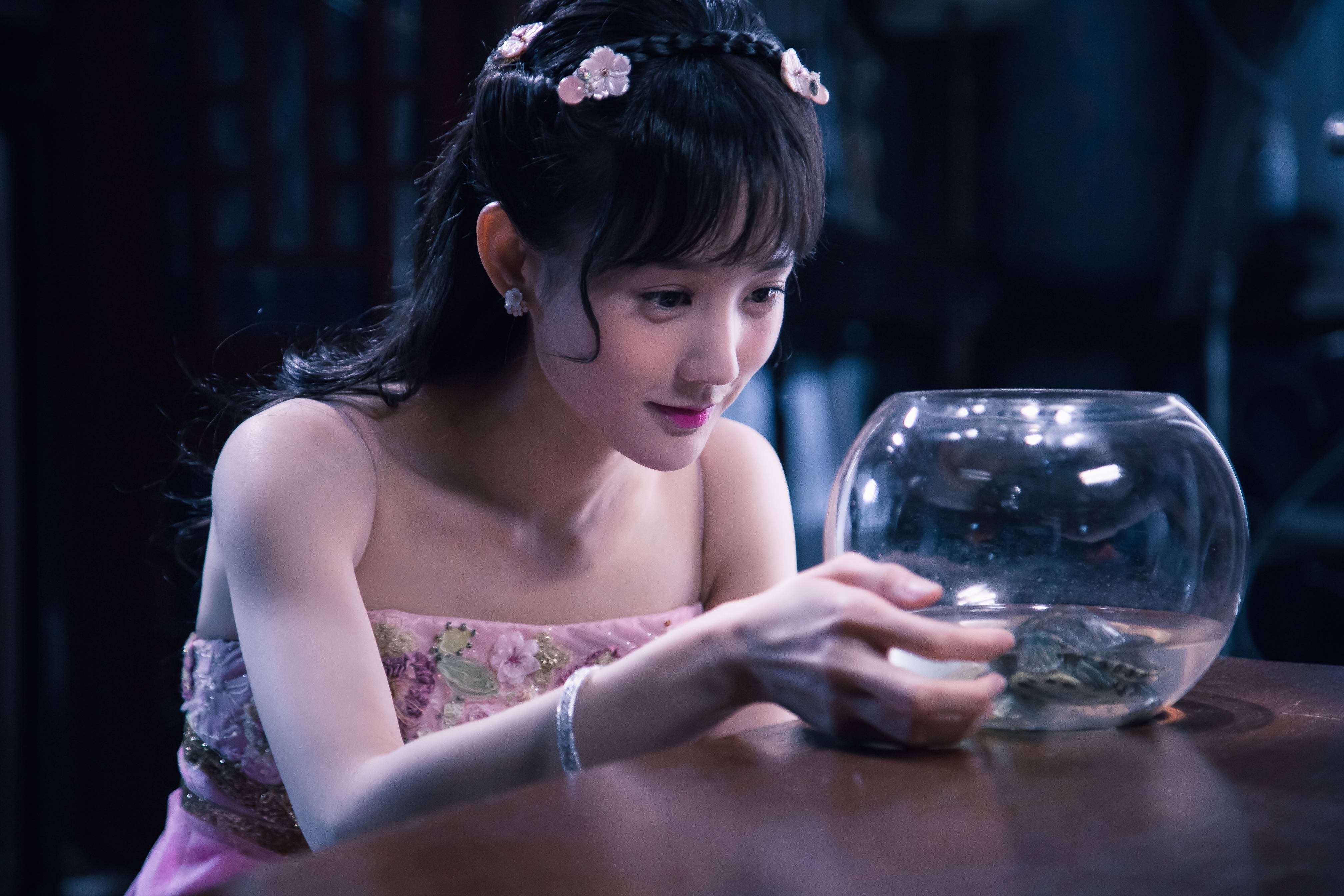 海棠经雨胭脂透