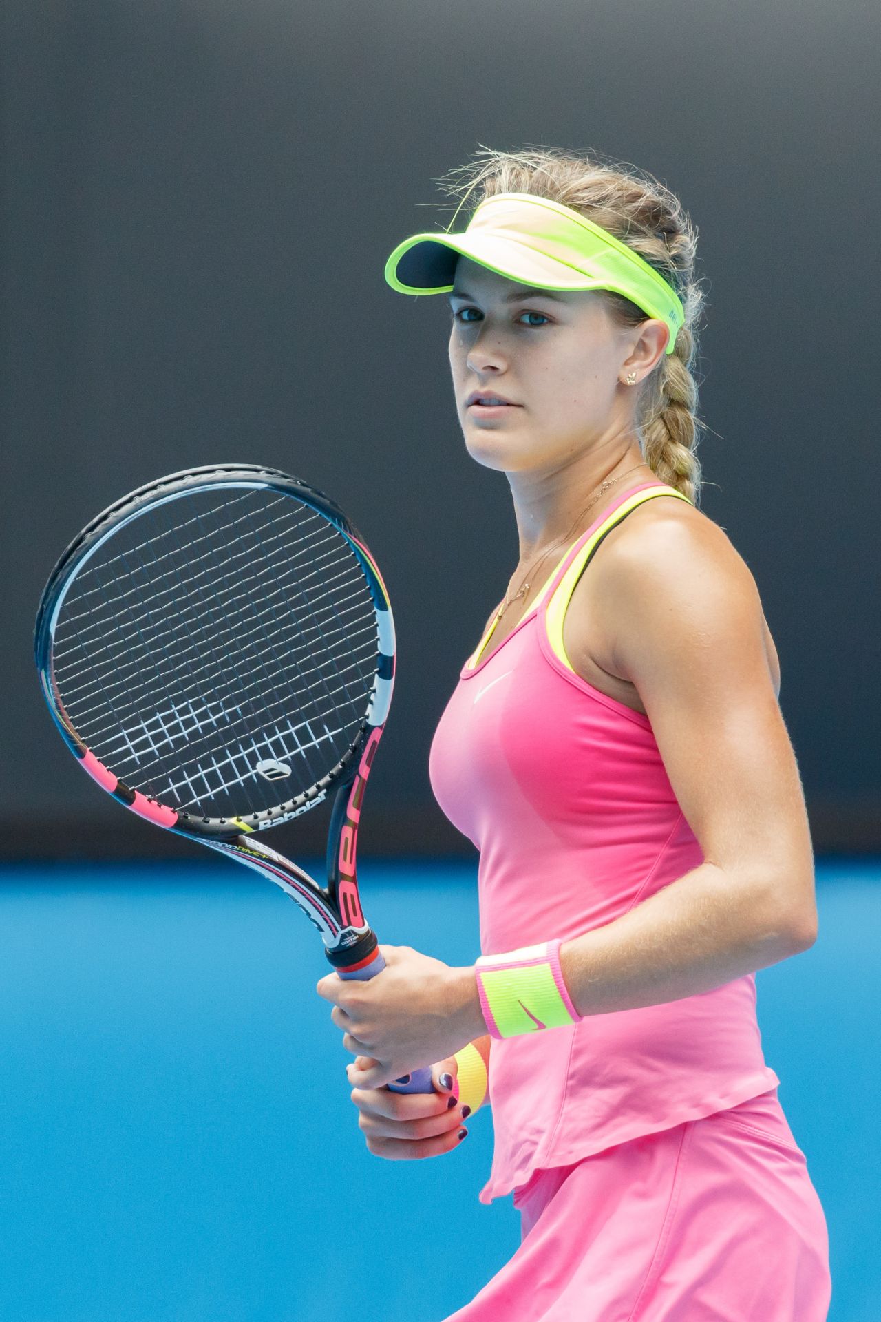  p>尤金妮·布沙尔(eugenie bouchard),1994年2月25日出生于 a target