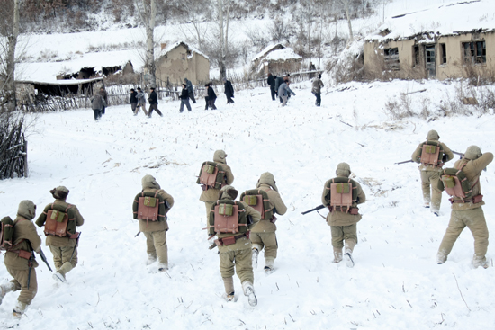 战火中青春之血染风采