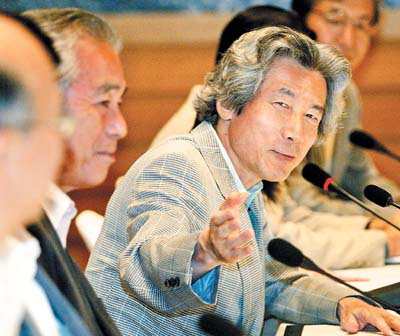 日本首相小泉纯一郎