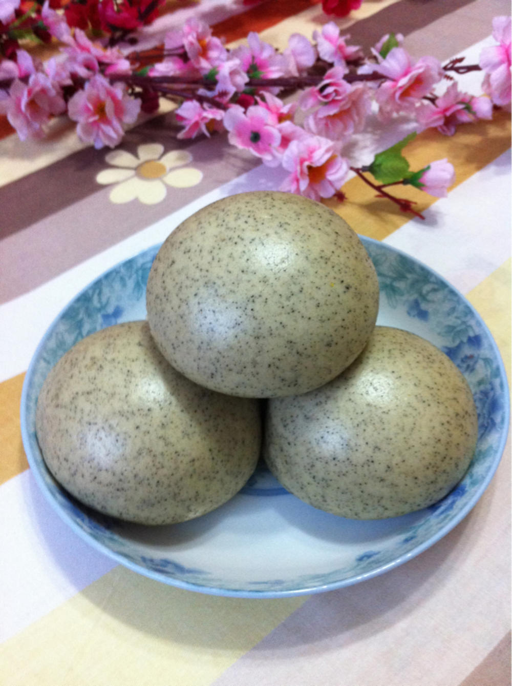 黑豆面酸奶馒头