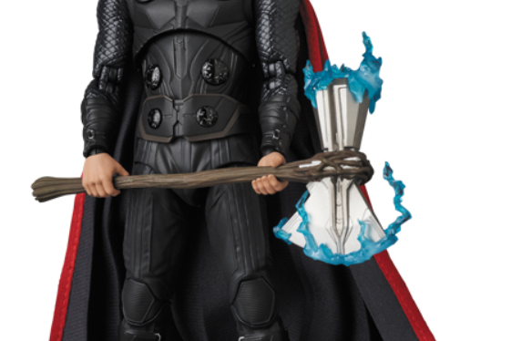 mafex《复仇者联盟-无限战争》雷神带风暴斧可动人偶