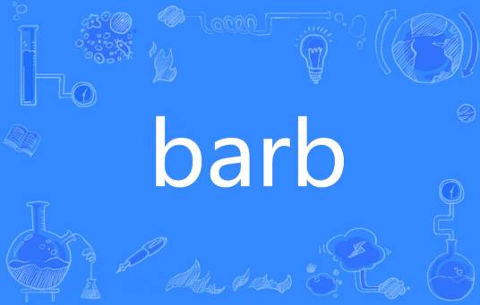 Barb（英语单词）_百度百科