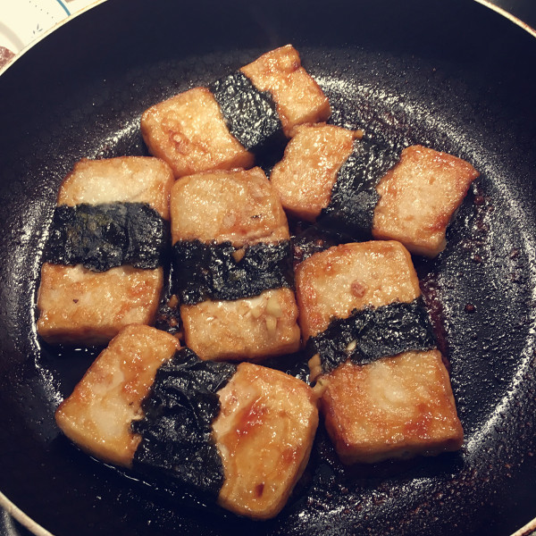 日式照烧海苔豆腐