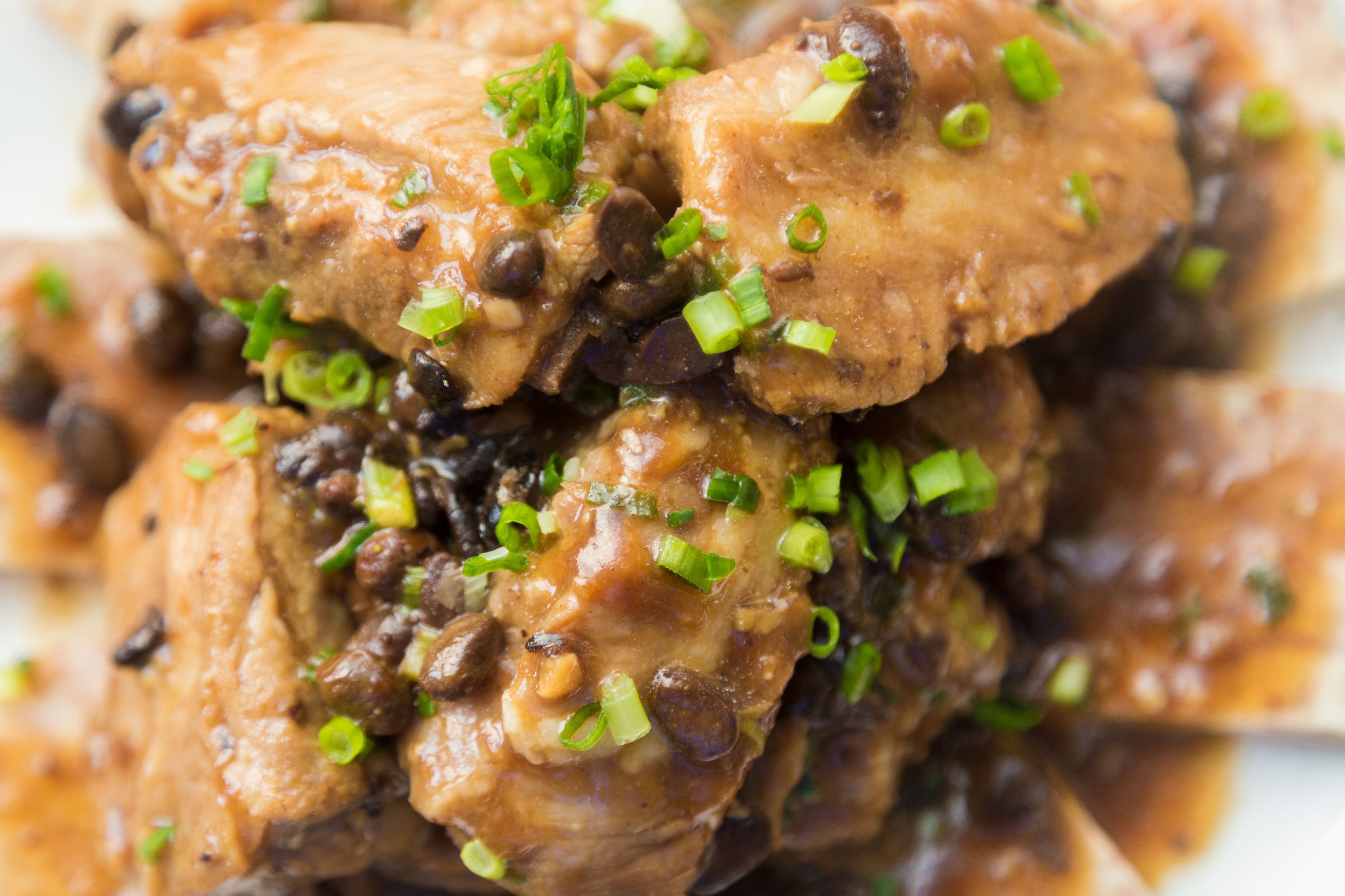 榨菜豉汁蒸排骨