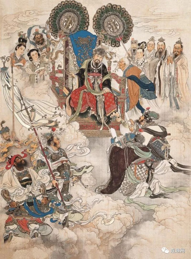 中国当代书籍插图艺术欣赏（三）《闹天宫》刘继卣插图_百科TA说