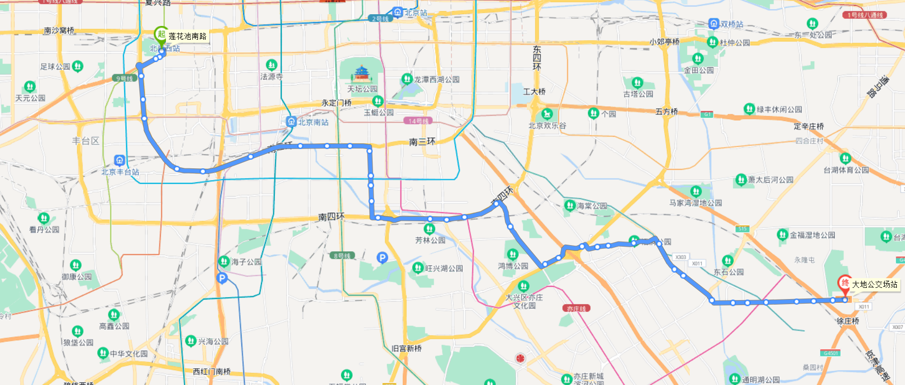 北京公交820路