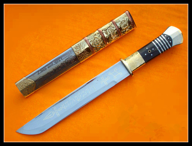  p>保安腰刀有许多传奇的故事和传说.