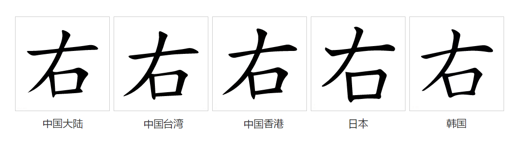 右（汉语文字）_百度百科