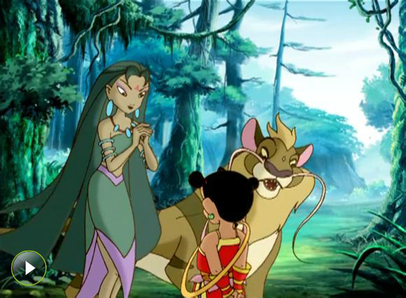 山鬼是52集动画大片《 a target="_blank" href="/item/哪吒传奇