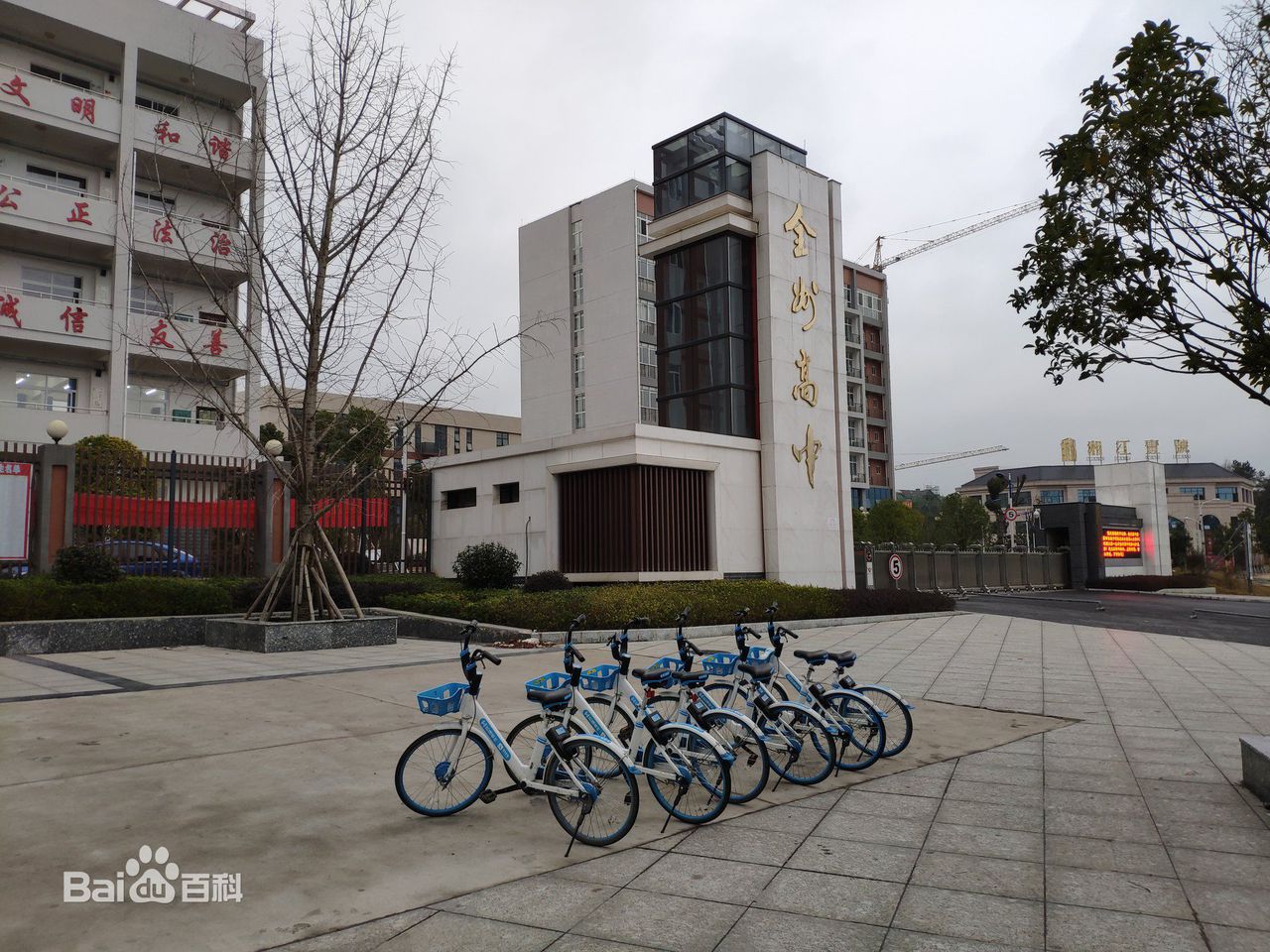 是广西壮族自治区示范性普通高中,国家级篮球特色申报学校,教育部第三