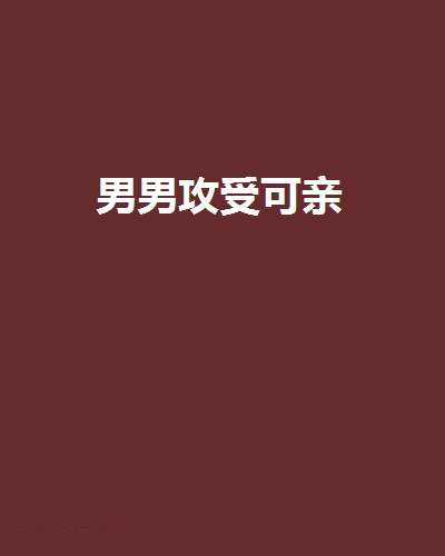 男男攻受可亲