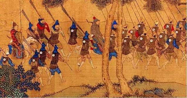 明代嘉靖年间画家仇英所绘《倭寇图卷》