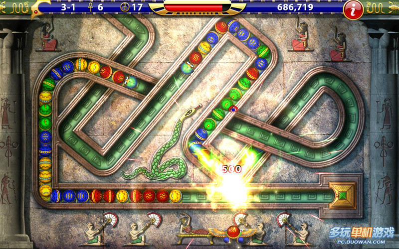 埃及祖玛之阿蒙神判乱