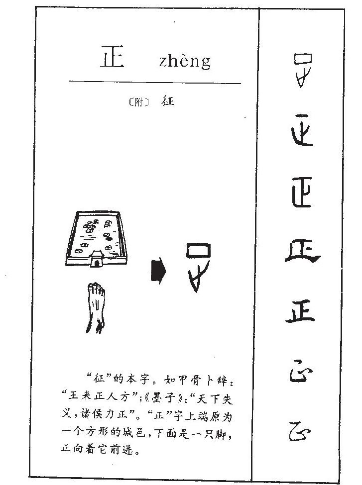  p>正(拼音:zhèng,zhēng)是汉语一级通用规范字(常用字).