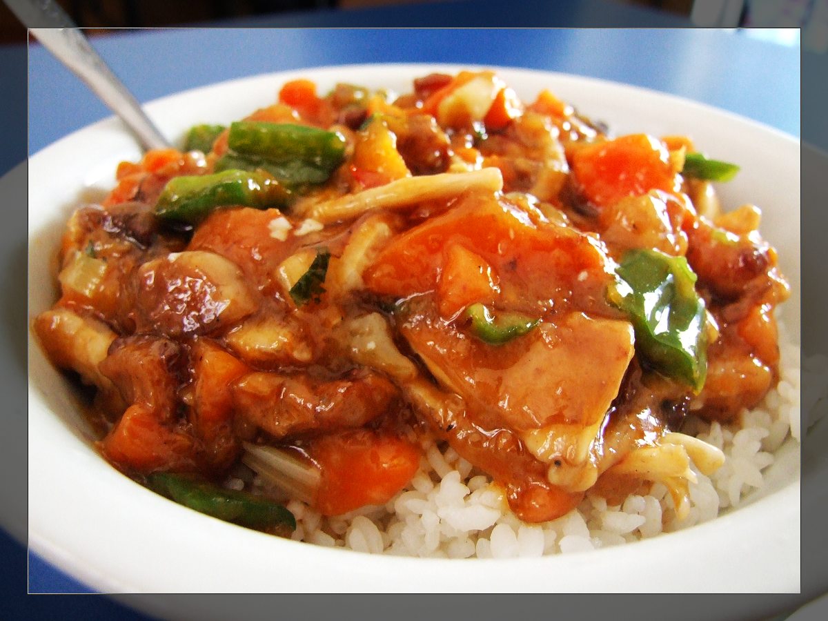 牛肉盖浇饭