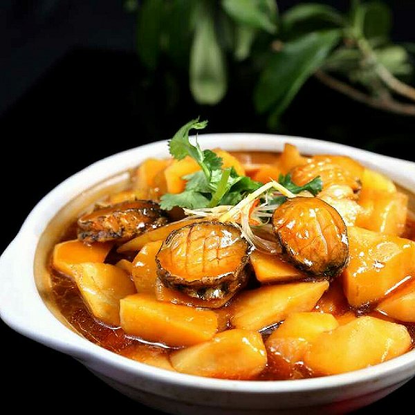 土豆炖鲍鱼