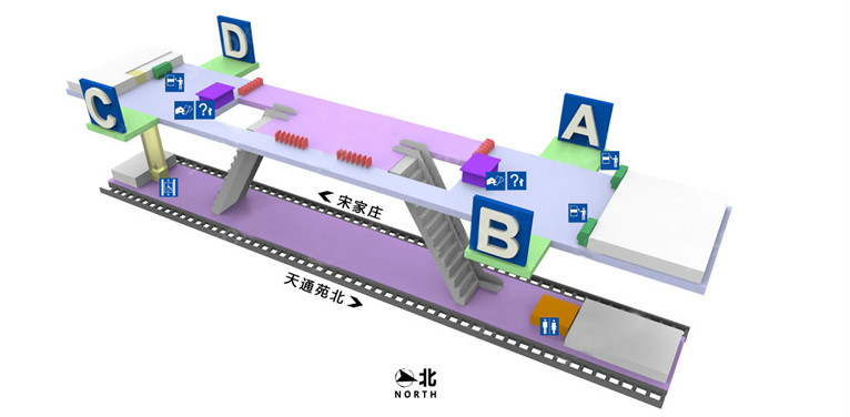  p> b>北新桥站 /b>是北京地铁5号线与北京地铁首都机场线的一座换乘