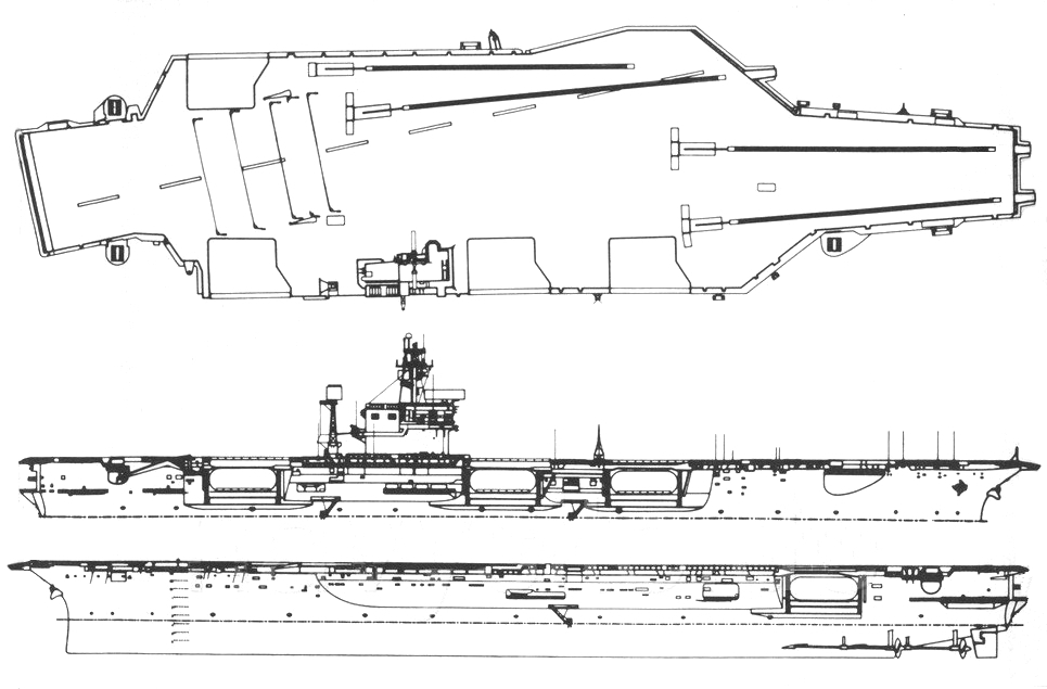 美国"小鹰"级航空母舰