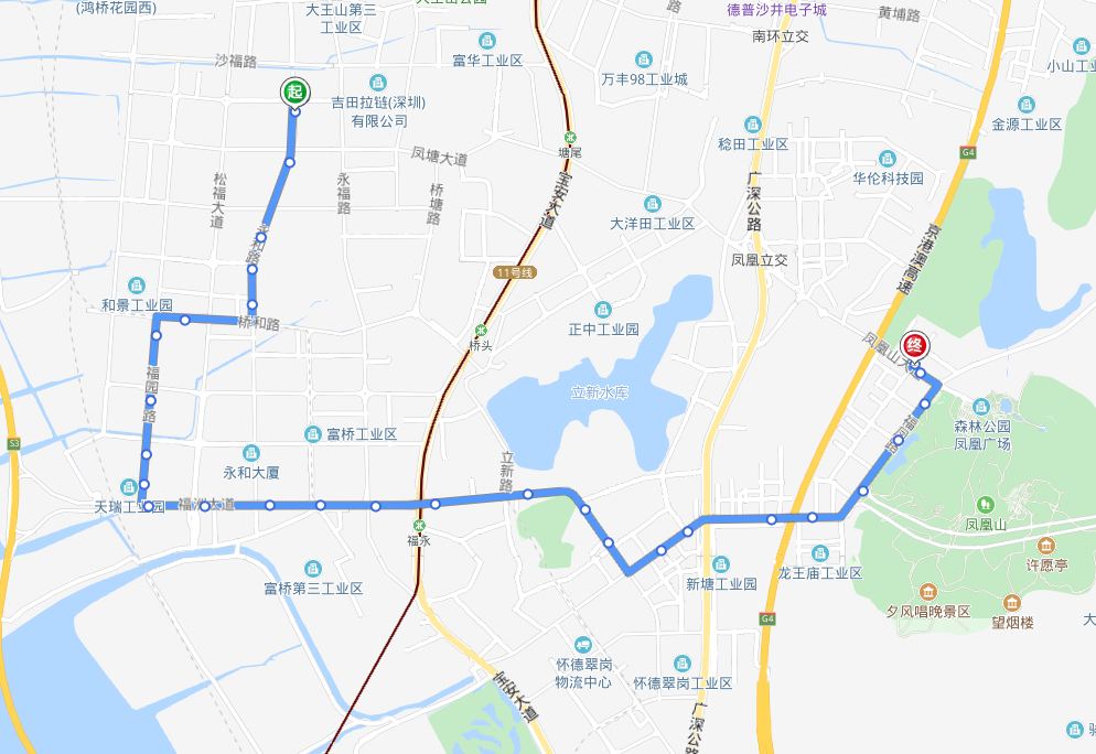 深圳公交m236路