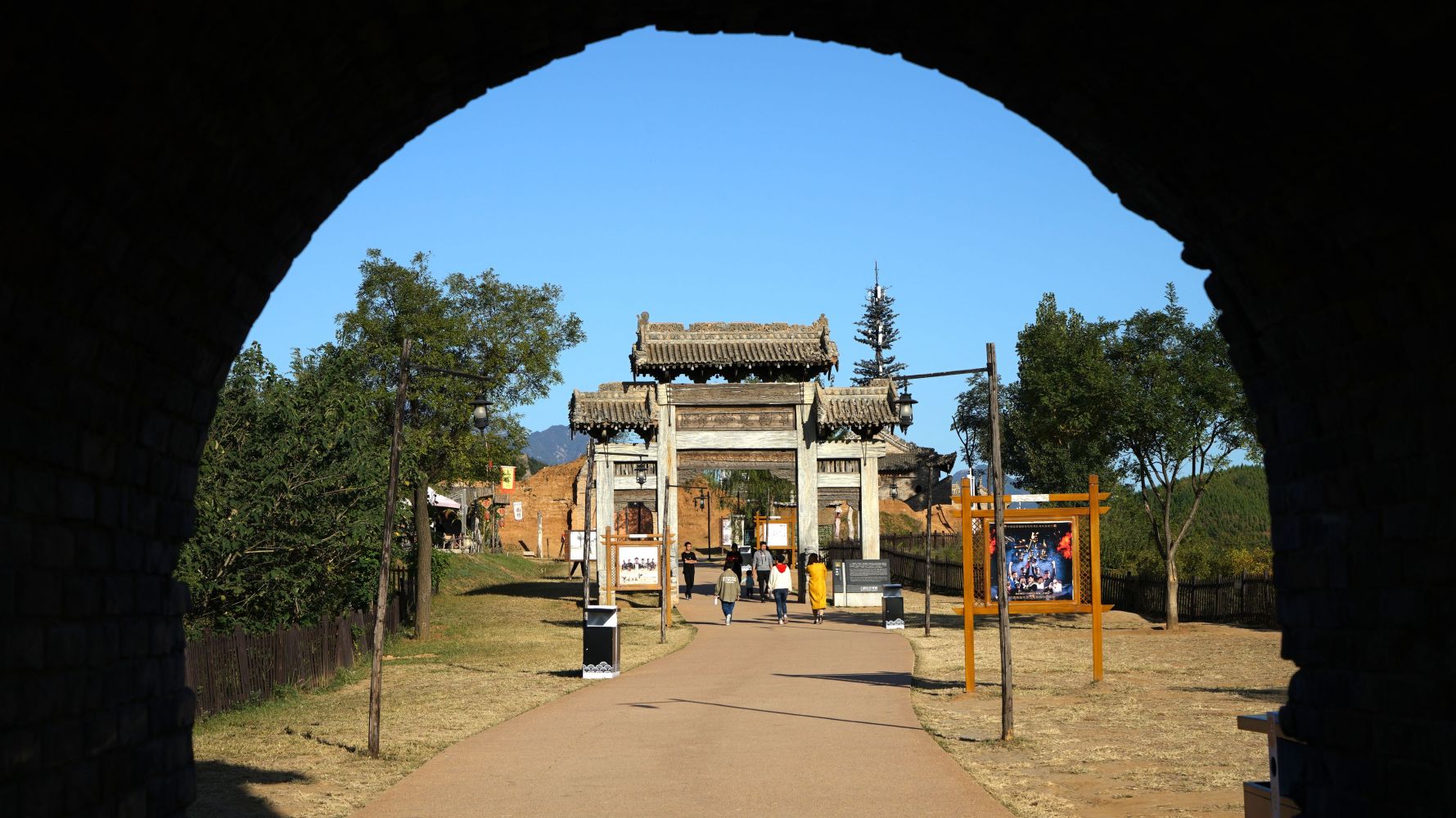 白鹿原影视城
