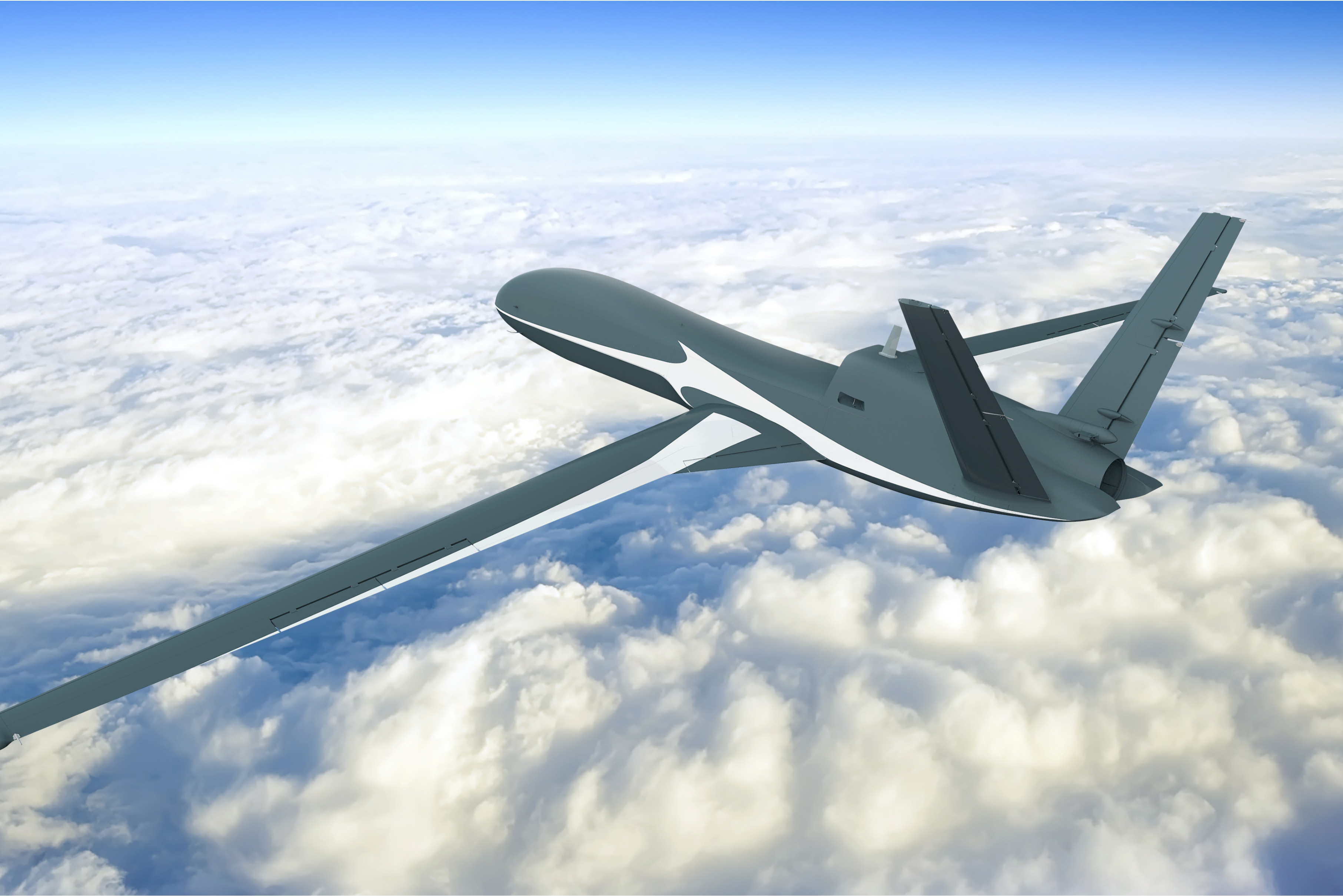 基于翼龙-10无人机平台研制的一款高空高速长航时无人机系统,可实现在