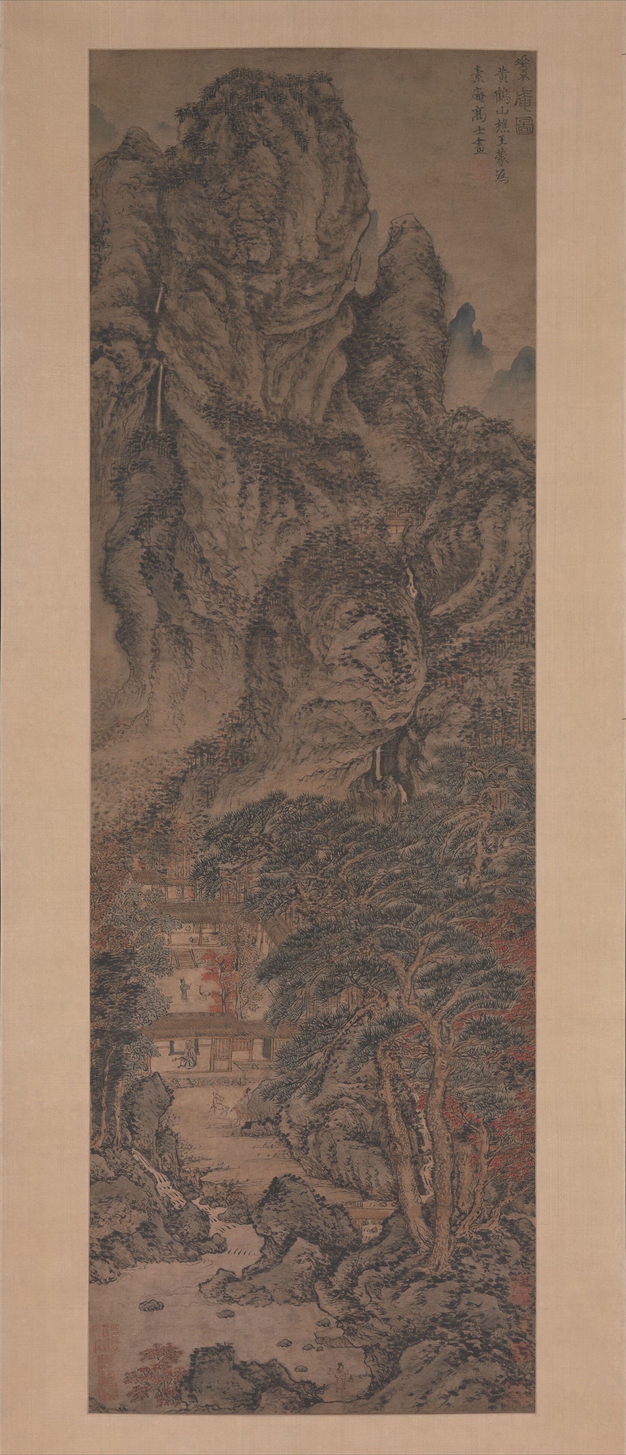 字叔明,号 a target="_blank" href="/item/黄鹤山/63019316" data