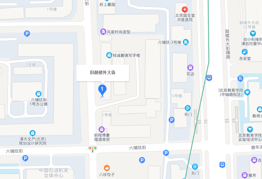 p>位于区域西北部,青年湖公园西侧,属和平里街道办事处管辖,呈南北