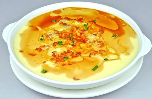 鸡汤滑蛋烩双冬