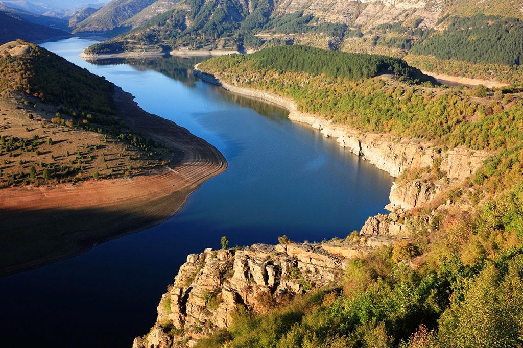  p>巴尔干半岛的山脉.