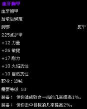 血牙胸甲