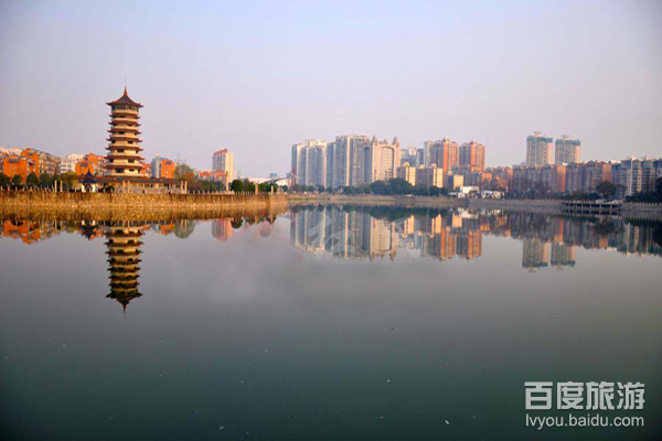  p>原为1958年修建的跃进水库,位于五溪湖东北处港二口镇境内,与五溪