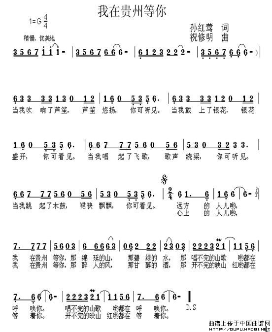 我在贵州等你