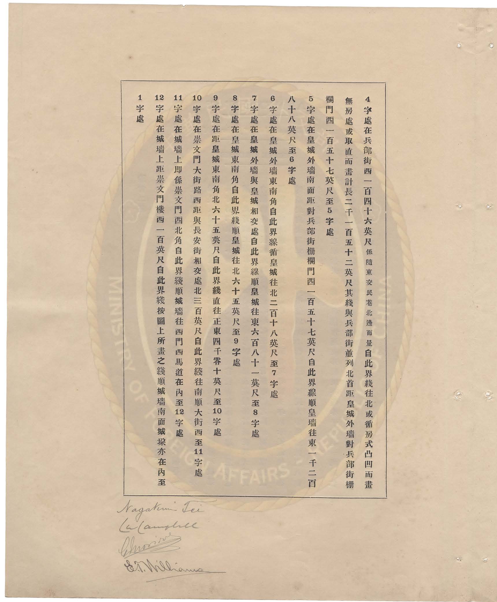 《辛丑条约》附件