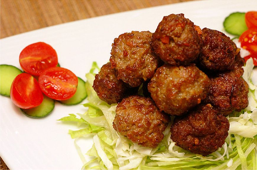 孜然肉丸