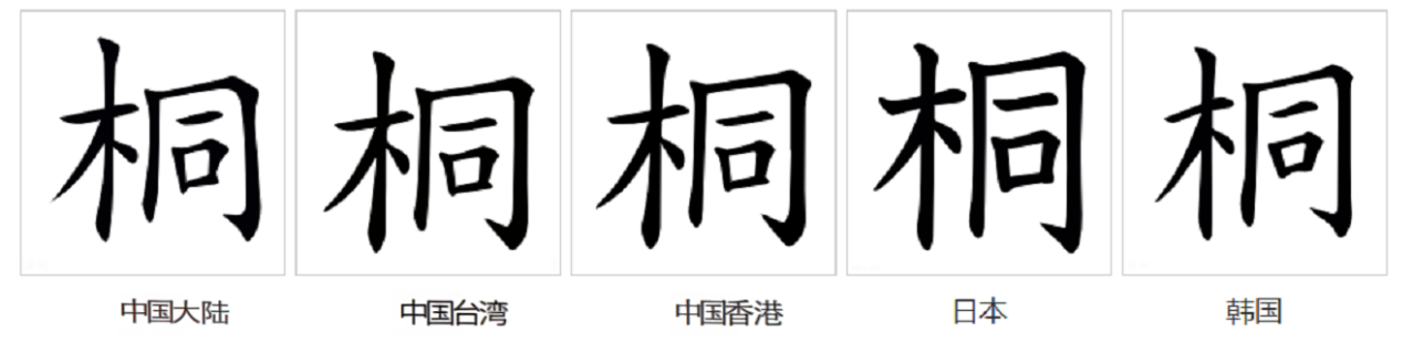 桐（汉语汉字）_百度百科