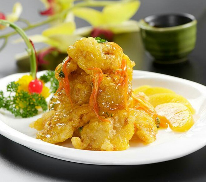 东北黄桃锅包肉