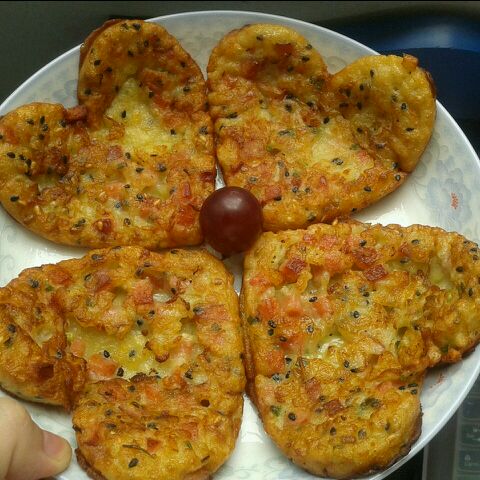 香煎鸡蛋土豆饼