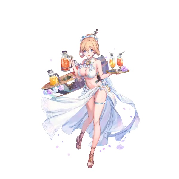 什罗普郡是一名e国的4星重巡舰娘,原型