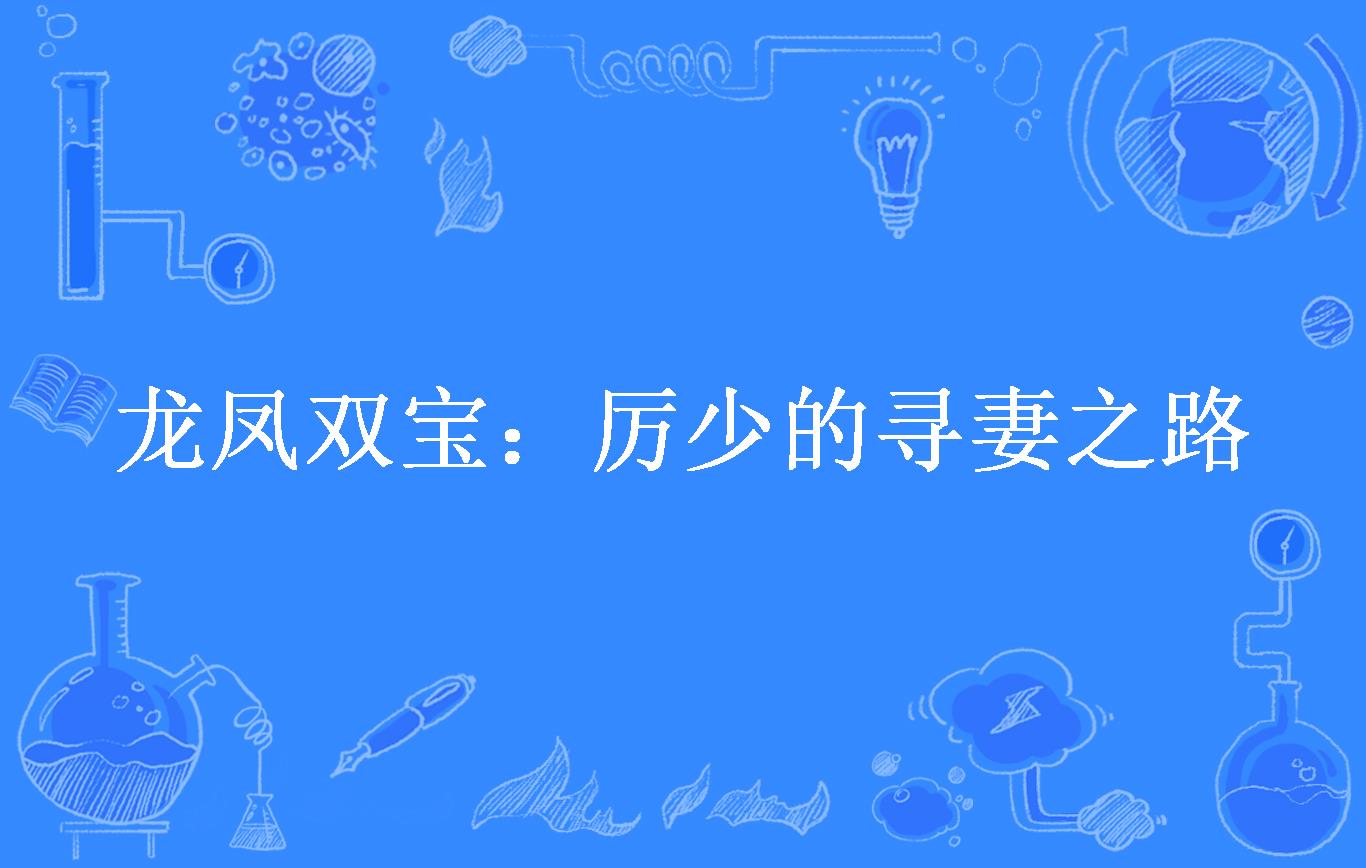 龙凤双宝:厉少的寻妻之路