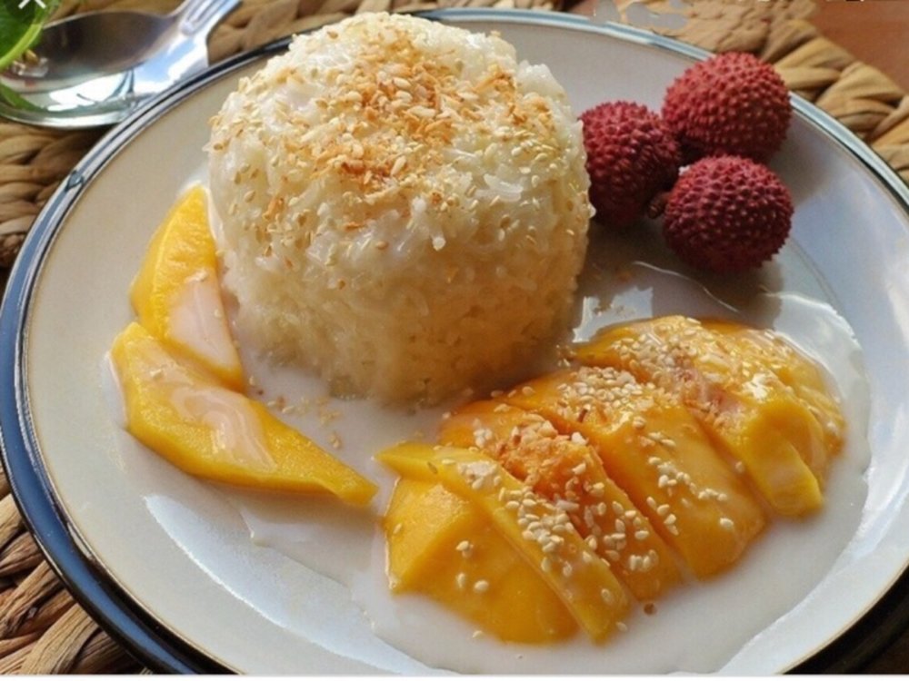  p> a href="#">芒果椰汁糯米饭 /a>是以芒果,糯米等食材制成的一道