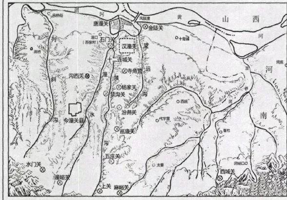 中国古代关隘说（一）——潼关与函谷关位置变迁和战略考量_百科TA说